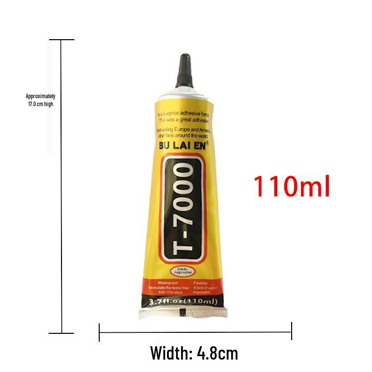 B7000 Needle-Applicator Adhesive for Mobile Screens, Jewelry, DIY Rhinestone Stickers, Transparent & Strong Glue