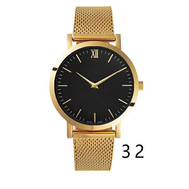 Hew Itt Simple British Lar Sson Stainless Steel Mesh Strap Jen-Nincs Watch 766B