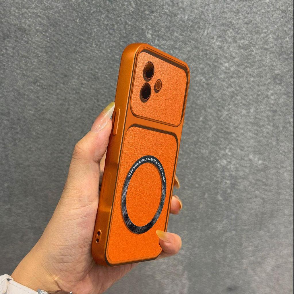 Upgraded Big Lens Protection Case for Vivo Y39 5G Luxury Leather Casing with Magnetic Ring