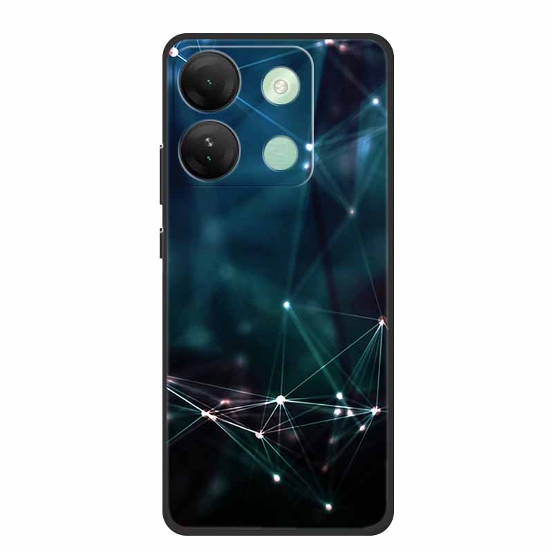For Infinix Smart 7 HD Plus Case Black Silicone Soft Back Cover Case For Infinix Smart 7 Plus HD Phone Case Smart7 HD 7Plus Capa