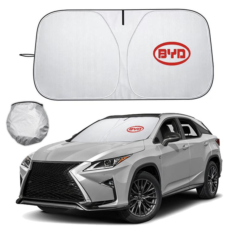 Car Front Shading Car Windshield Sunshade Umbrella For BYD Atto 3 Act Seal Tang F3 E6 Yuan Song Plus EV F0 Qin Han Dolphin S6