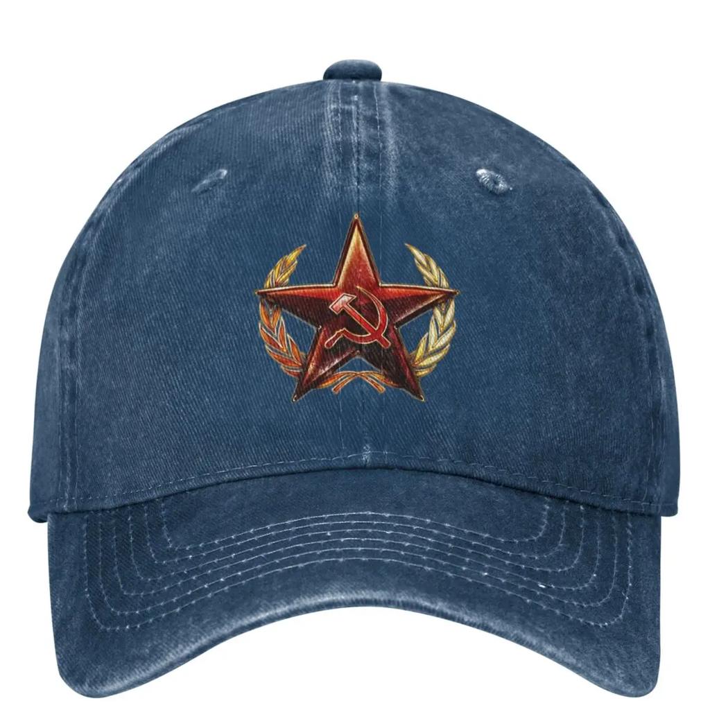 Russian Military Badge Casual Baseball Cap Spring Trucker Hat Sunscreen Outdoor Gym Hip Hop Hats Men Women Funny Baseball Caps