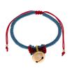 Handmade on the run princess bracelet Xiaohongshu same style Snow White bell bow woven hand rope gift female