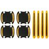 High Visibility Reflective Car Handle Protectors with Grip Texture Multipurpose Auto Door Handle 8pcs for Night Safety