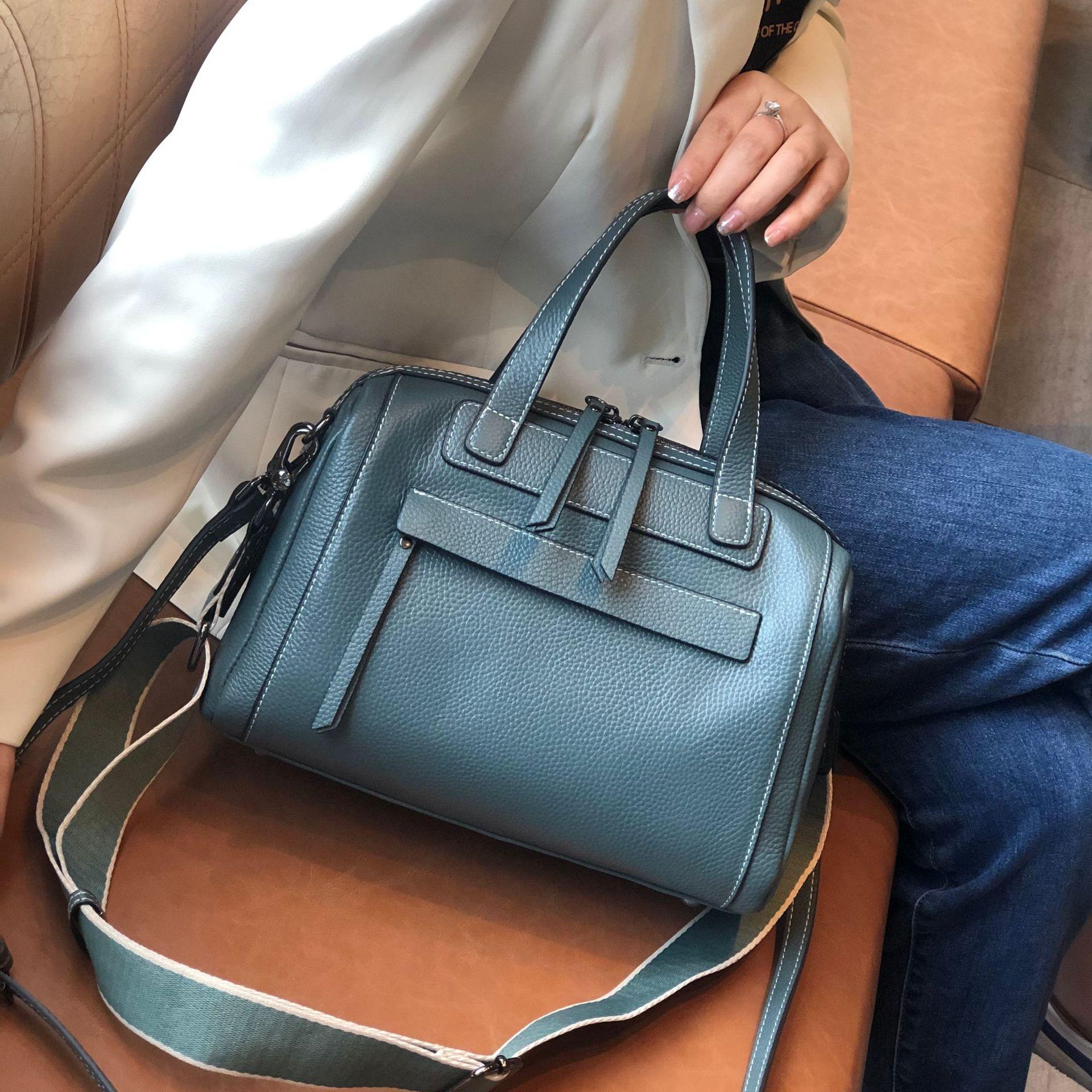 

Женская сумка через плечо большой вместимости, сумка-кроссбоди для通勤 зелёный