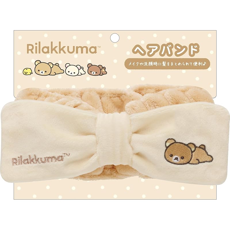

Повязка для волос San-X rilakkuma CM52601 В80×Ш220×Г50 мм