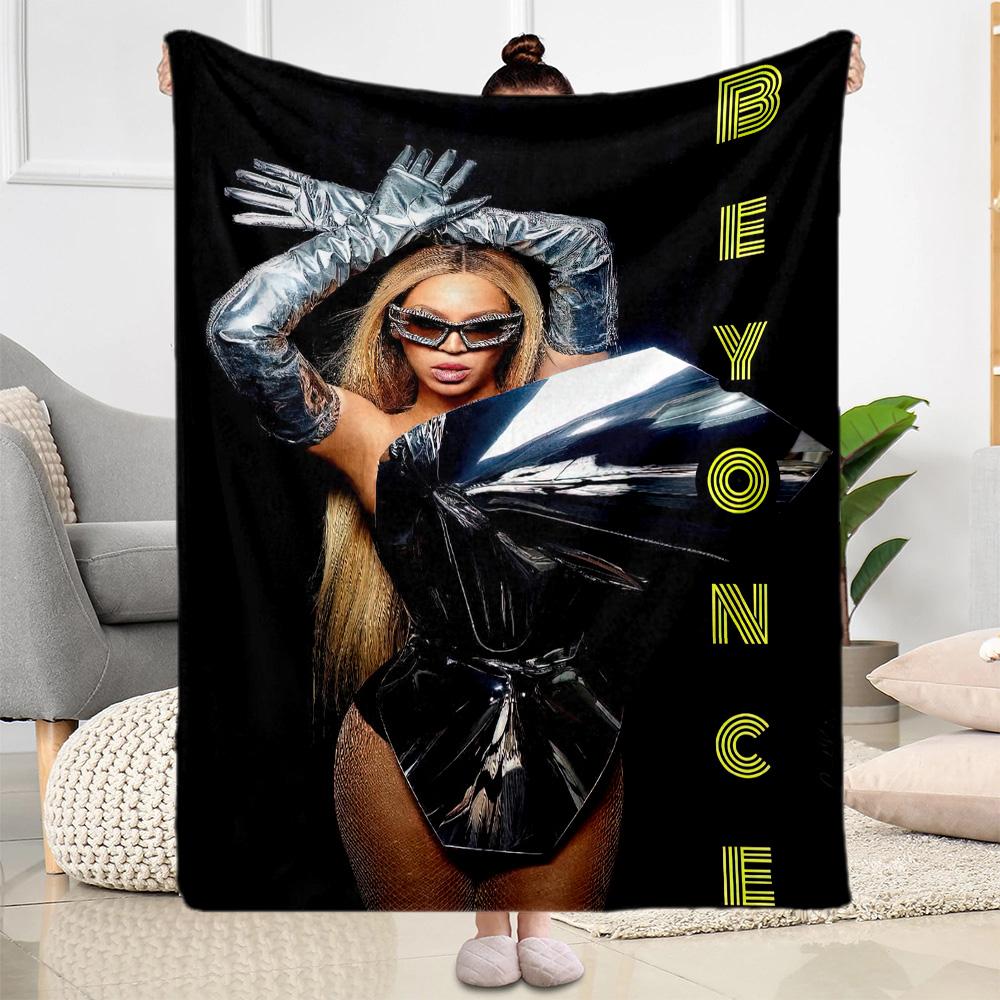 Beyoncé Decken sind für Wohnzimmer geeignet und somit eine ideale Wahl für Reisen im Freien und als Geschenke.