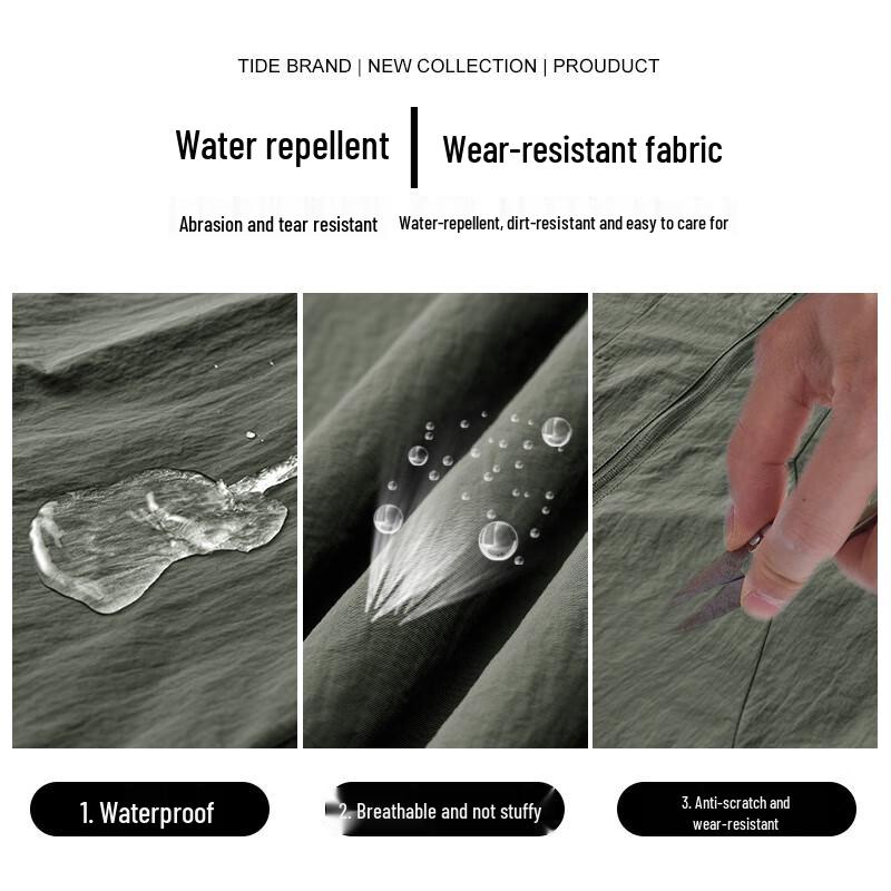 Men's Stand-Collar Casual Bomber Jacket