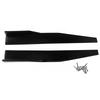 74.5CM Car Rear Bumper Lip Trim Protector Side Skirts Cover For Cars Bumper Spoiler Splitter Lip Rocker Wings Black Protection
