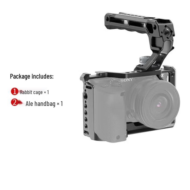 SmallRig Camera Cage Kit with Top Handle for Sony A6100/A6400