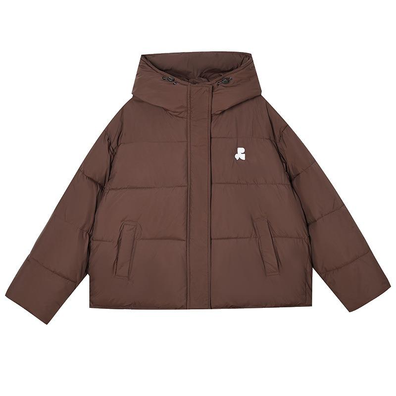 Loose hooded bread clothes women's spring new design sense thickened warm cotton clothes short jacket