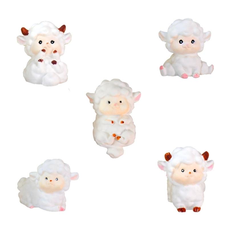 Mini Cute Sheep Silicone Molds Epoxy Resin Mold DIY Candle Molds Table Ornament Making Tool for Making Craft Supplies