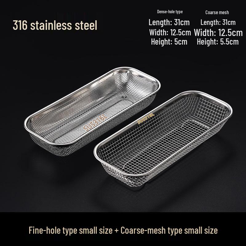 Stainless Steel Chopstick & Utensil Holder with Draining Rack and Sterilizer