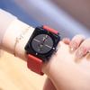 Tianta Square Female And Male Couples Summer Large Dial Simple Fashion Casual Niche Watch