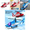 Childrens Rescue Helicopter Toy With Lights And Sound For Kids Play And Education
