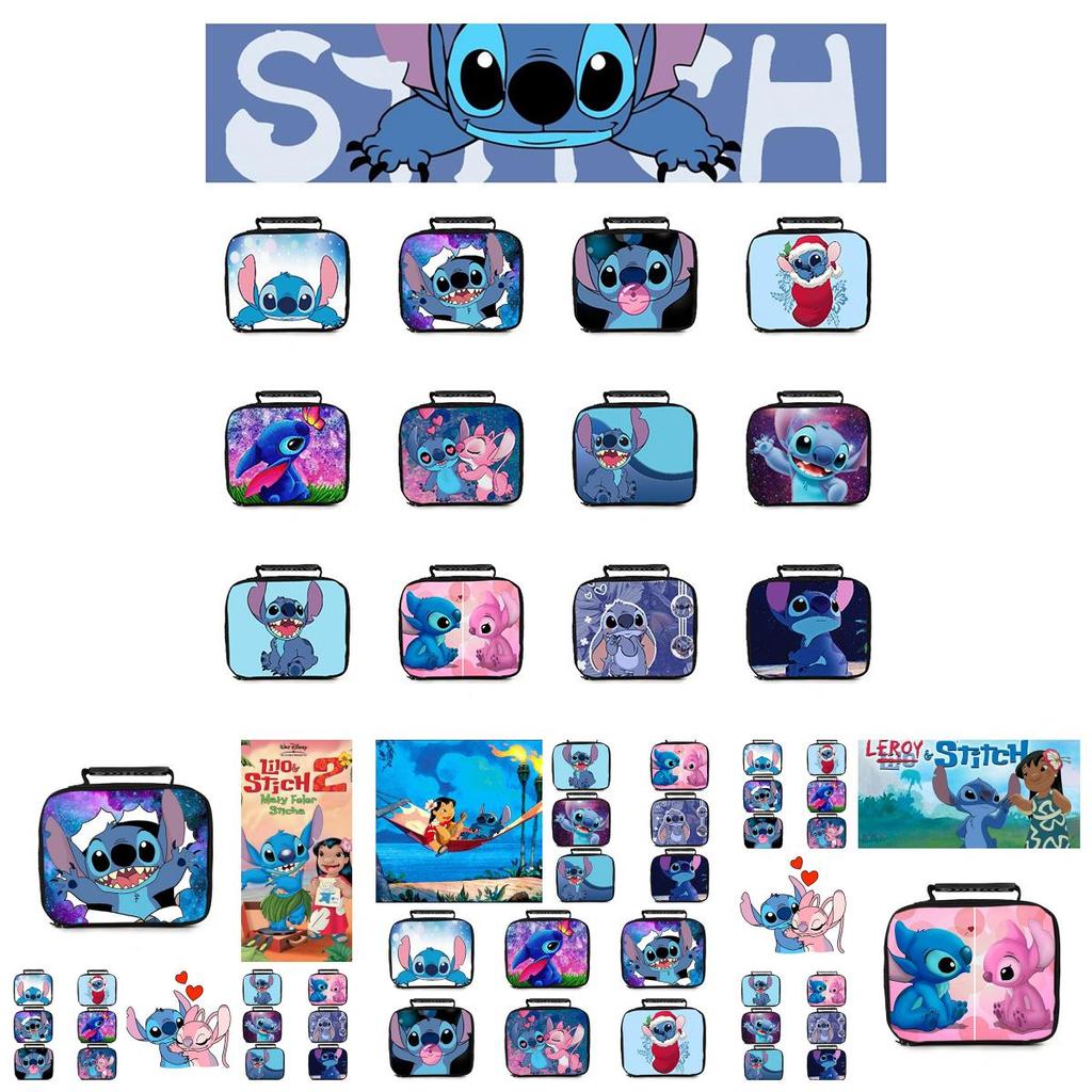 Cute Stitch Lunch Bag For Teenagers Perfect For Picnics And School!