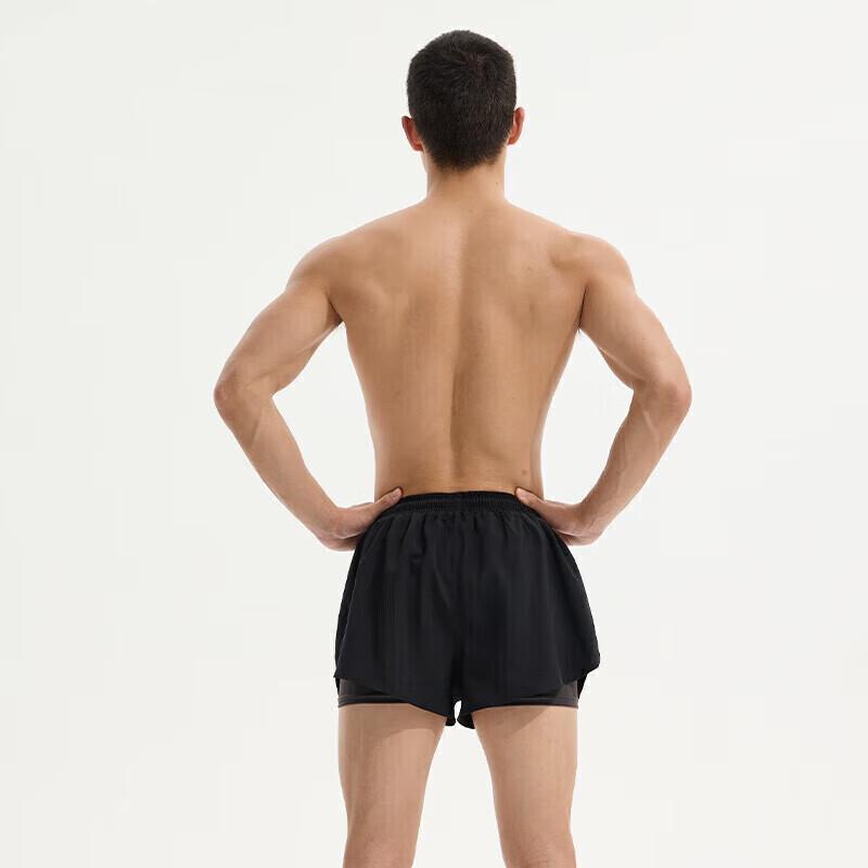 Li-Ning Fashionable Anti-Embarrassment Skin-Friendly Comfortable Breathable Quick-Dry Tank Top And Shorts Casual Sports Set Unisex Sets ZHXY810-1