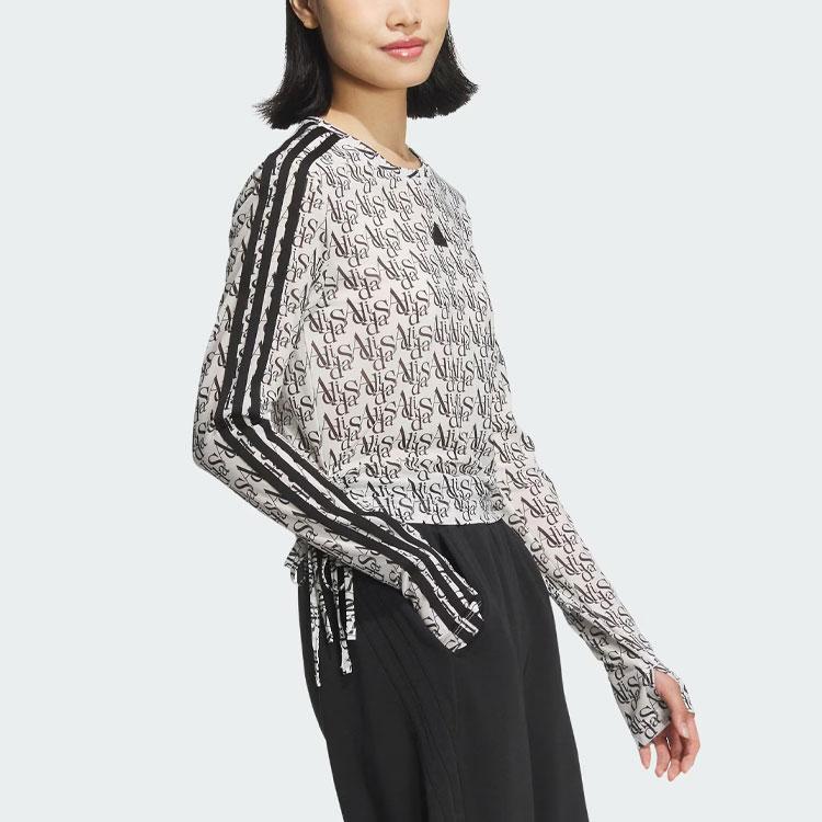 Adidas Dance Long Sleeve T-Shirt Women Tops White JI9791