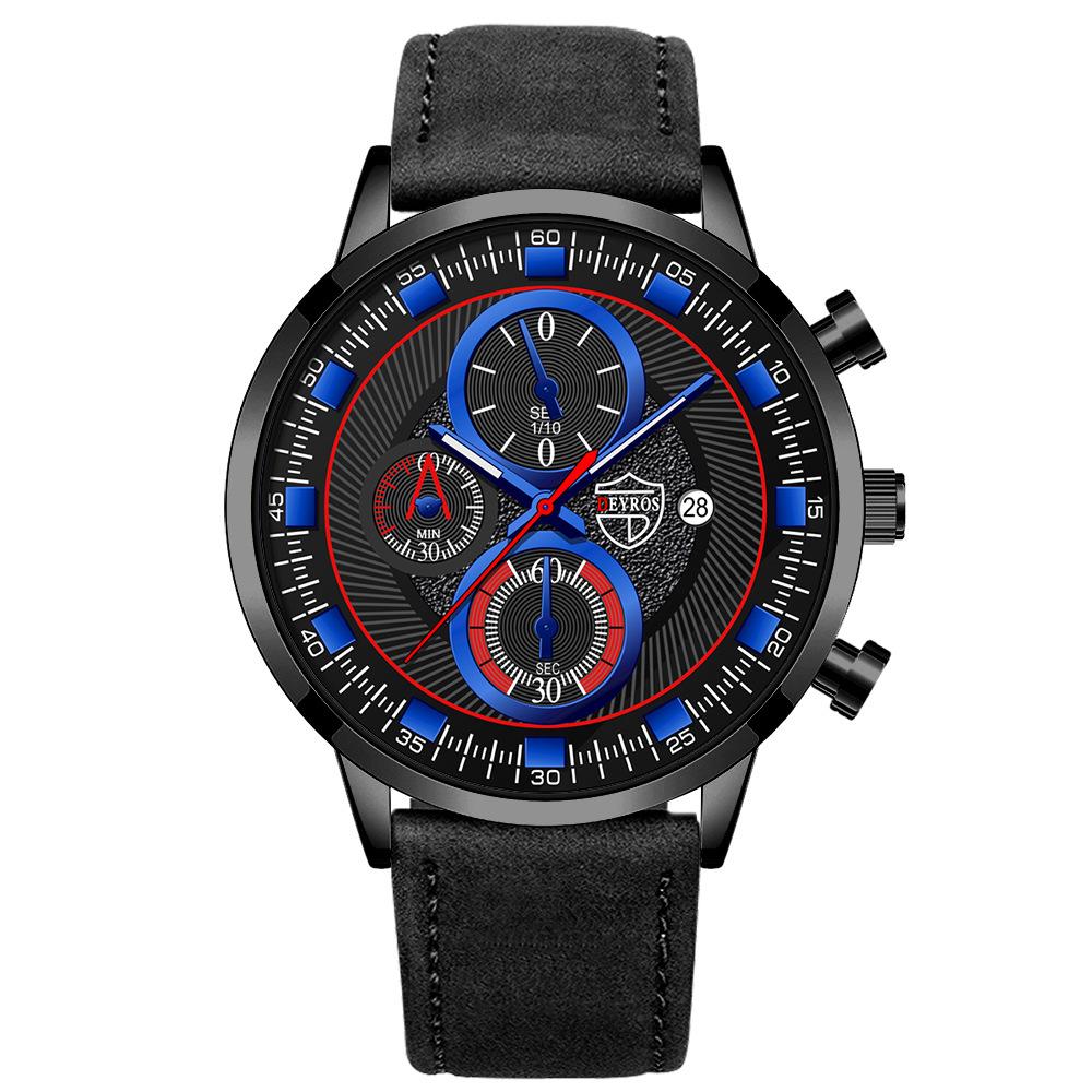 Men S Watch Student Fashion Calendar Luminous Quartz Watch single watch
