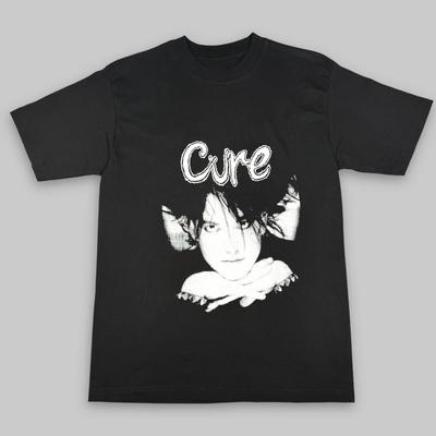 26th Anniversary New Model The Cure Healing Band American Rock LongSleeved Vintage LooseFitting Casual Mens TShirt