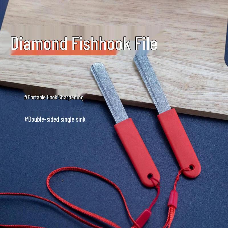 

ZISIZ Diamond Double-Sided Hook Sharpening Stone