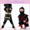 Fantástico Traje de Fantasia de Guerreiro Samurai Assassino Ninja para Meninos Crianças para o Halloween