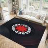Red Hot Chili Peppers Design Crystal Velvet Carpet Cozy Non?Slip Printed Rug For Bedroom Living Room Entrance