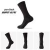 Men's Elite Basketball Socks: Trendy Color Block, Thick Terry Bottom, Sweat-Absorbent, Breathable, Professional Sports Socks.