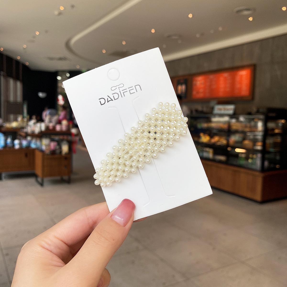 

1 шт., заколка для волос с искусственным жемчугом, головной убор, коготь для волос для женщин, девушек, макияж, заколки для волос, аксессуары для волос, зажим для ванны в форме краба, головной убор