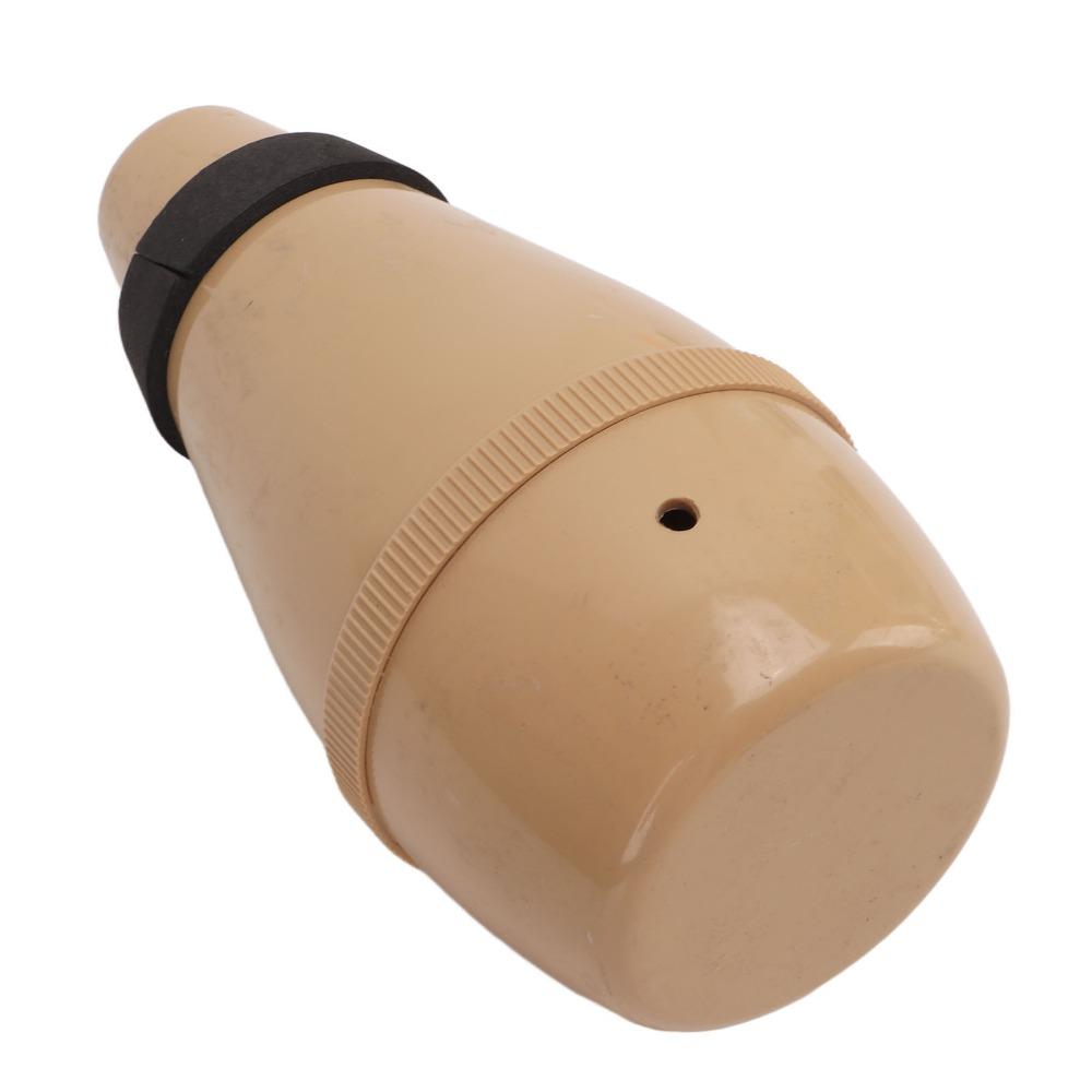 Wood Color Trumpet Practice Mute ABS Material Trumpet Straight Mute For Trumpet Practice