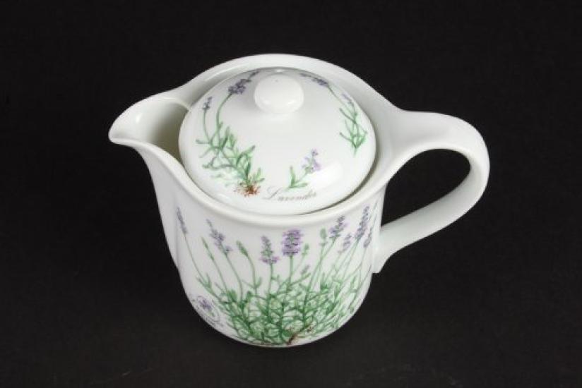 CEREC Teapot with V Filter (SV-2), New Lavender Pattern, 3800007