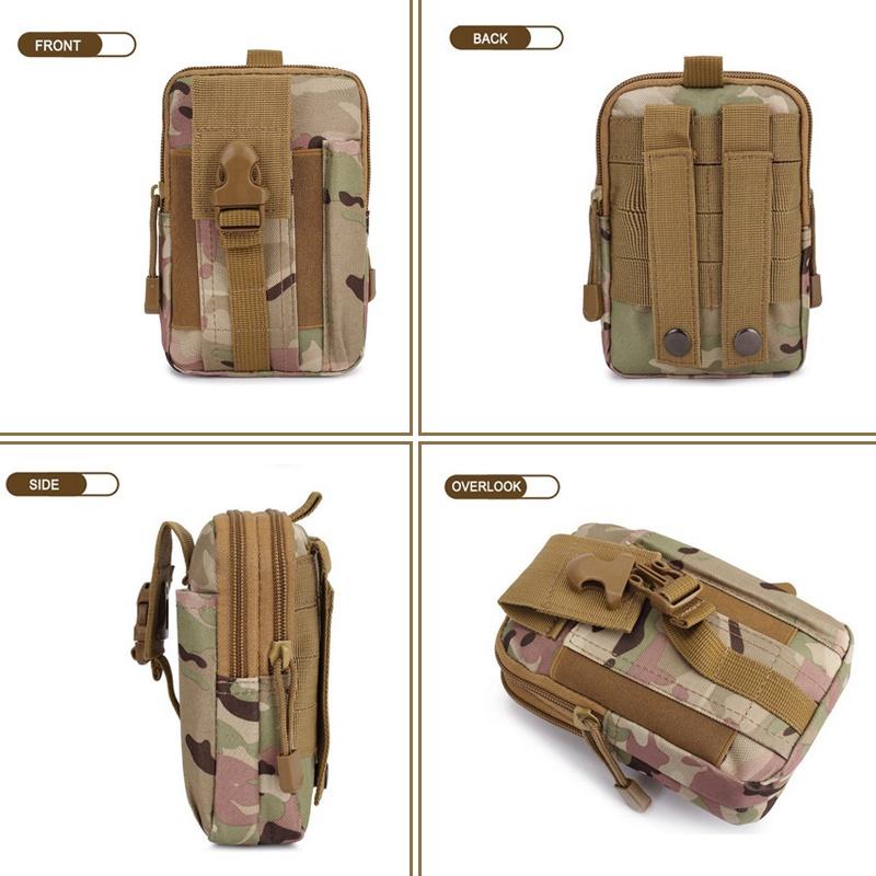 

New Universal Tactical Pouch Hunting Bag Outdoor Tactical Holster Hip Waist Belt Bag