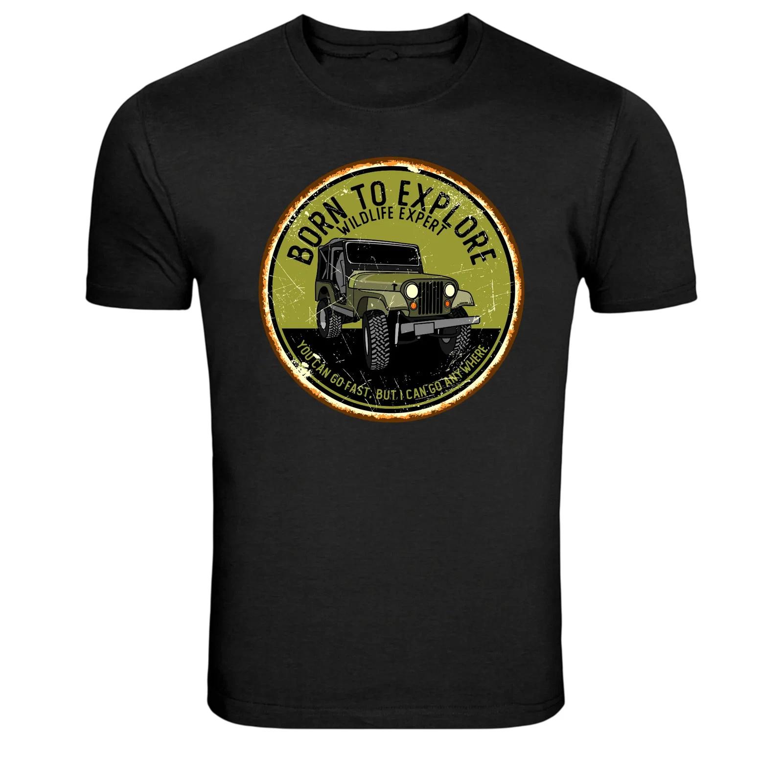 Born To Explore 4x4 Off Road Adventure Graphic T Shirt XXXXL