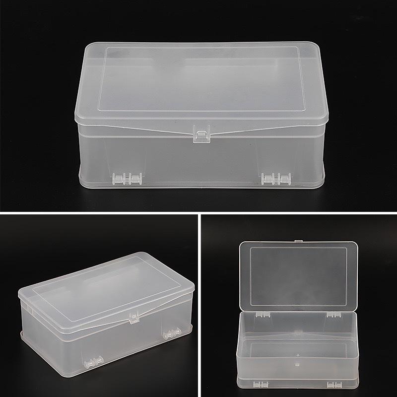 Frosted Double-Layer Japanese Manicure Tool Storage Box