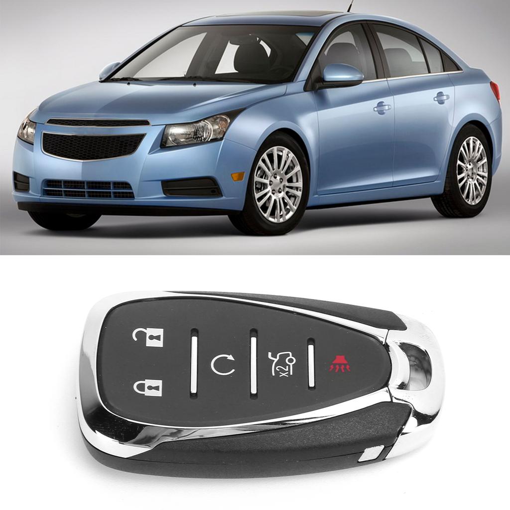 Husă Breloc Cheie Auto Inteligentă 5 Butoane de Înlocuire pentru Chevrolet Cruze Malibu Camaro2345