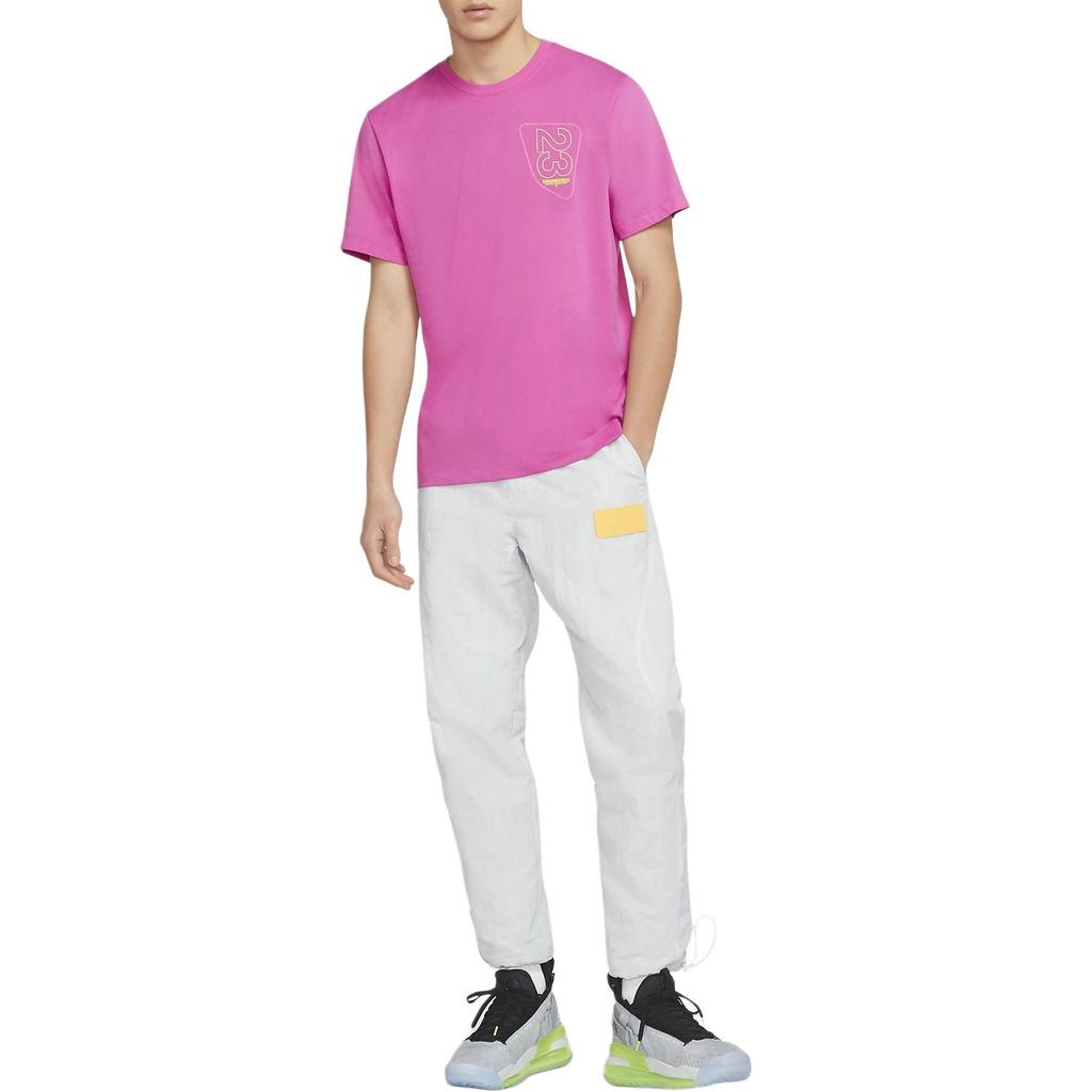 Jordan T Shirt Men's Active Fuchsia CJ6233-623