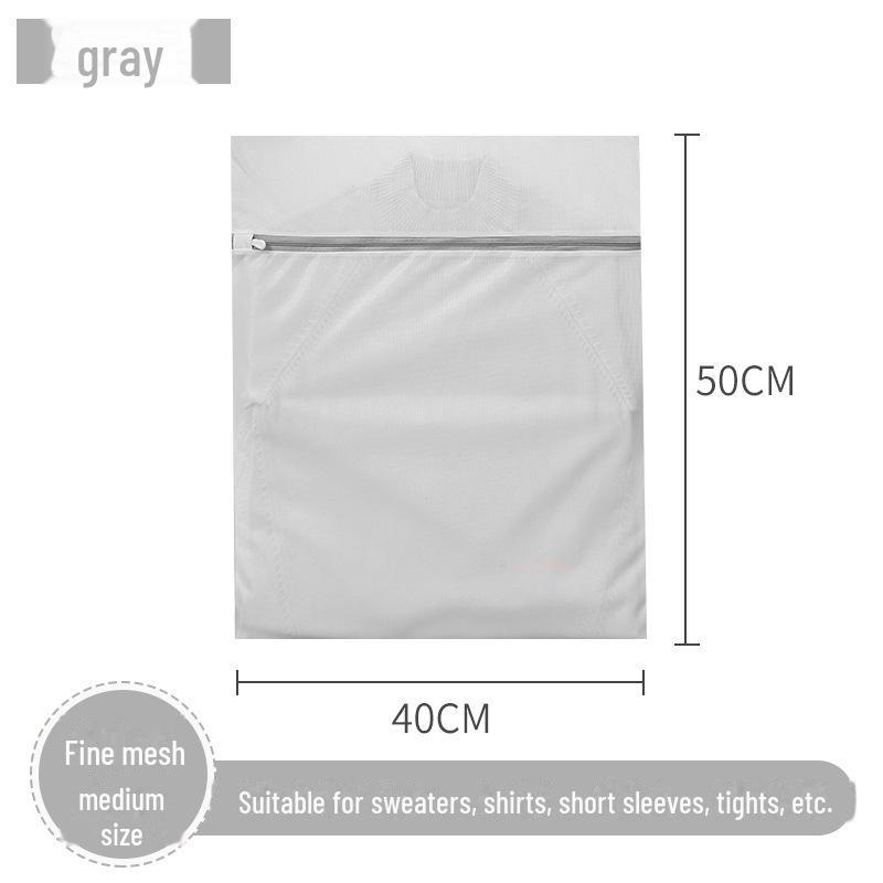 Solid Color Laundry Bags for Delicates - Fine & Coarse Mesh Set for Machine Washable Clothing Care