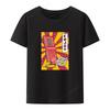 The Brick Game Funny Graphic Printed T-shirt Loose Humor Creative O-neck Roupas Masculinas Clot