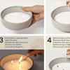 Creative Handmade Aromatherapy Candle DIY: Floating Ice Flower Crystal Wax