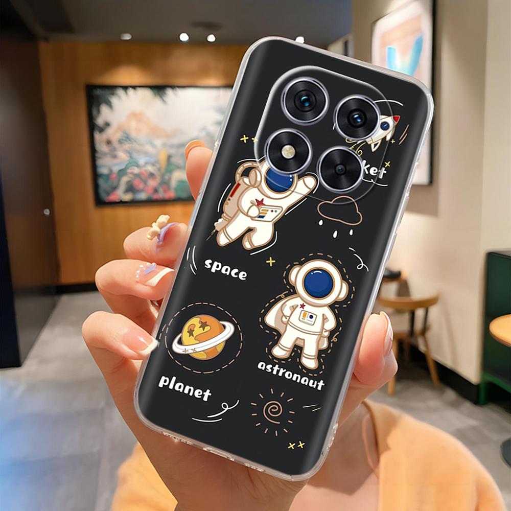 Case For Xiaomi Redmi Note 14 Pro 5G Soft Silicone Cute Cat Duck Phone Cases For Redmi Note14 Note 14 Pro Plus Back Cover Funda