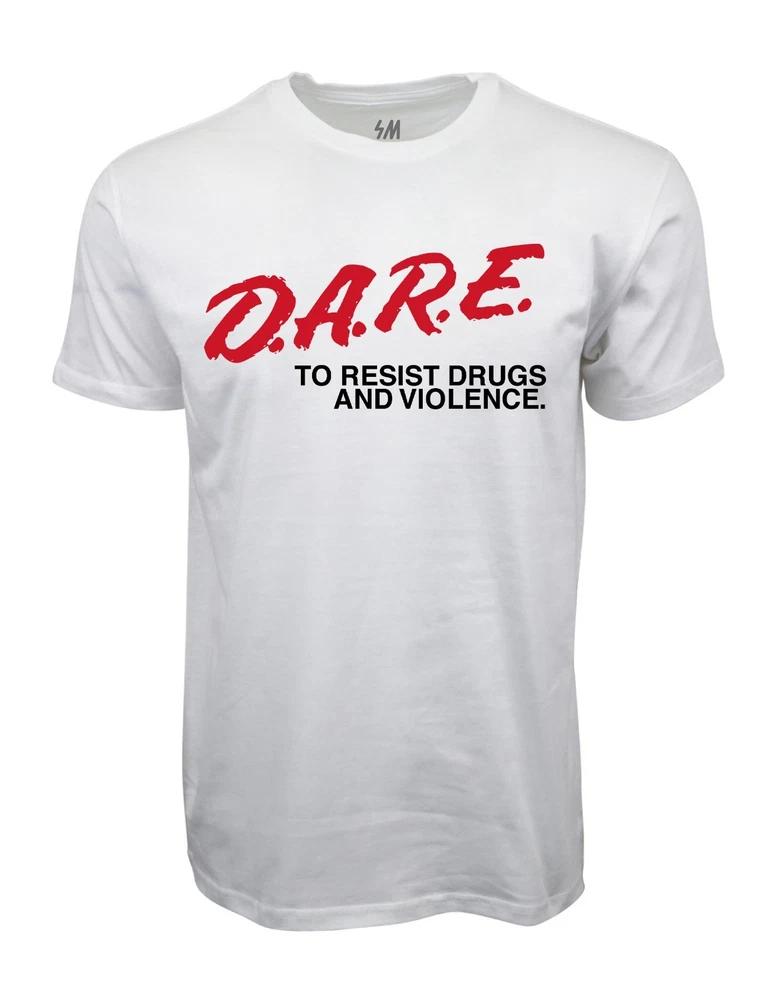 Dare To Resist Drugs And Violence Graphic T Shirt S
