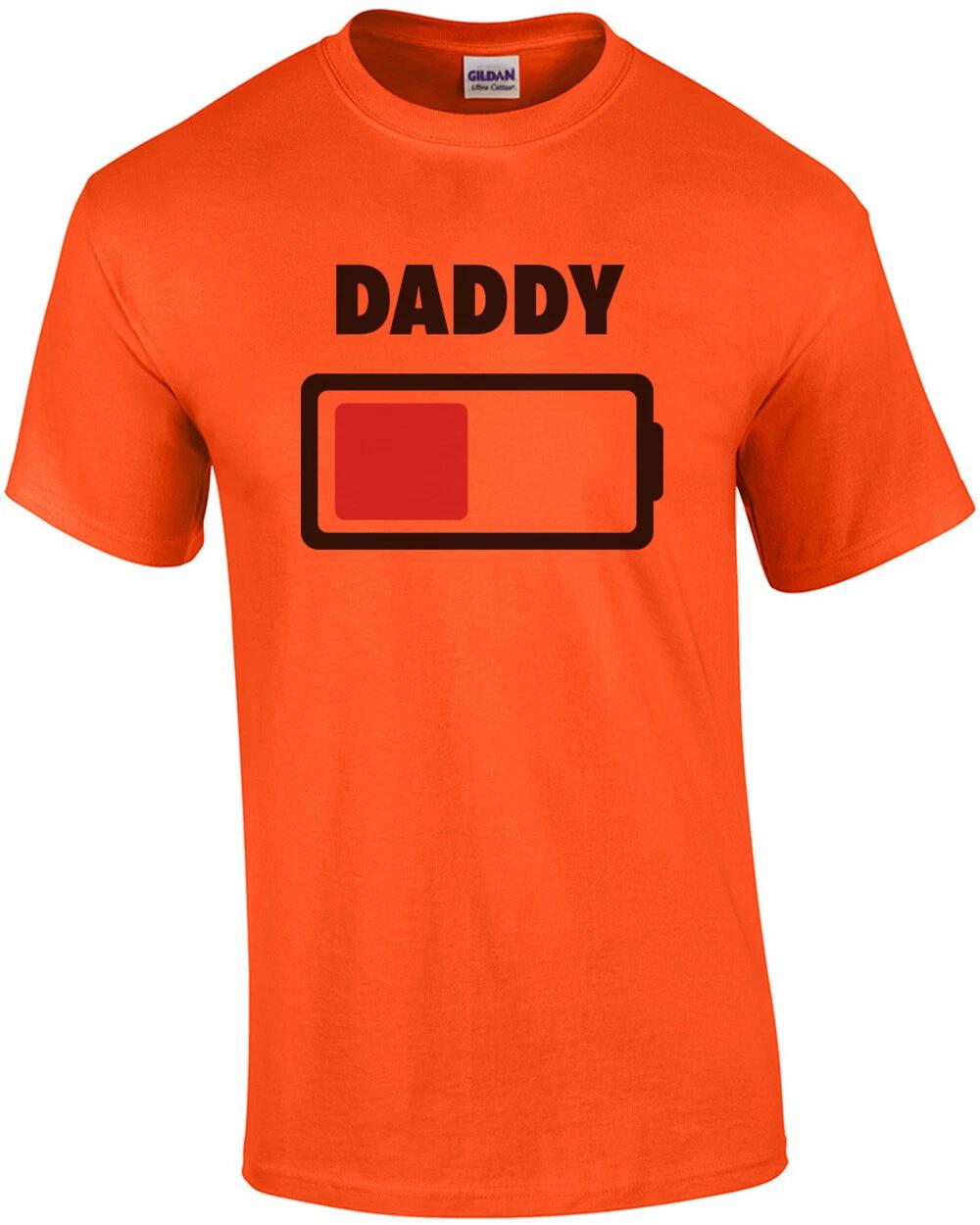 

Low Battery - Daddy - Family T-Shirt 3XL