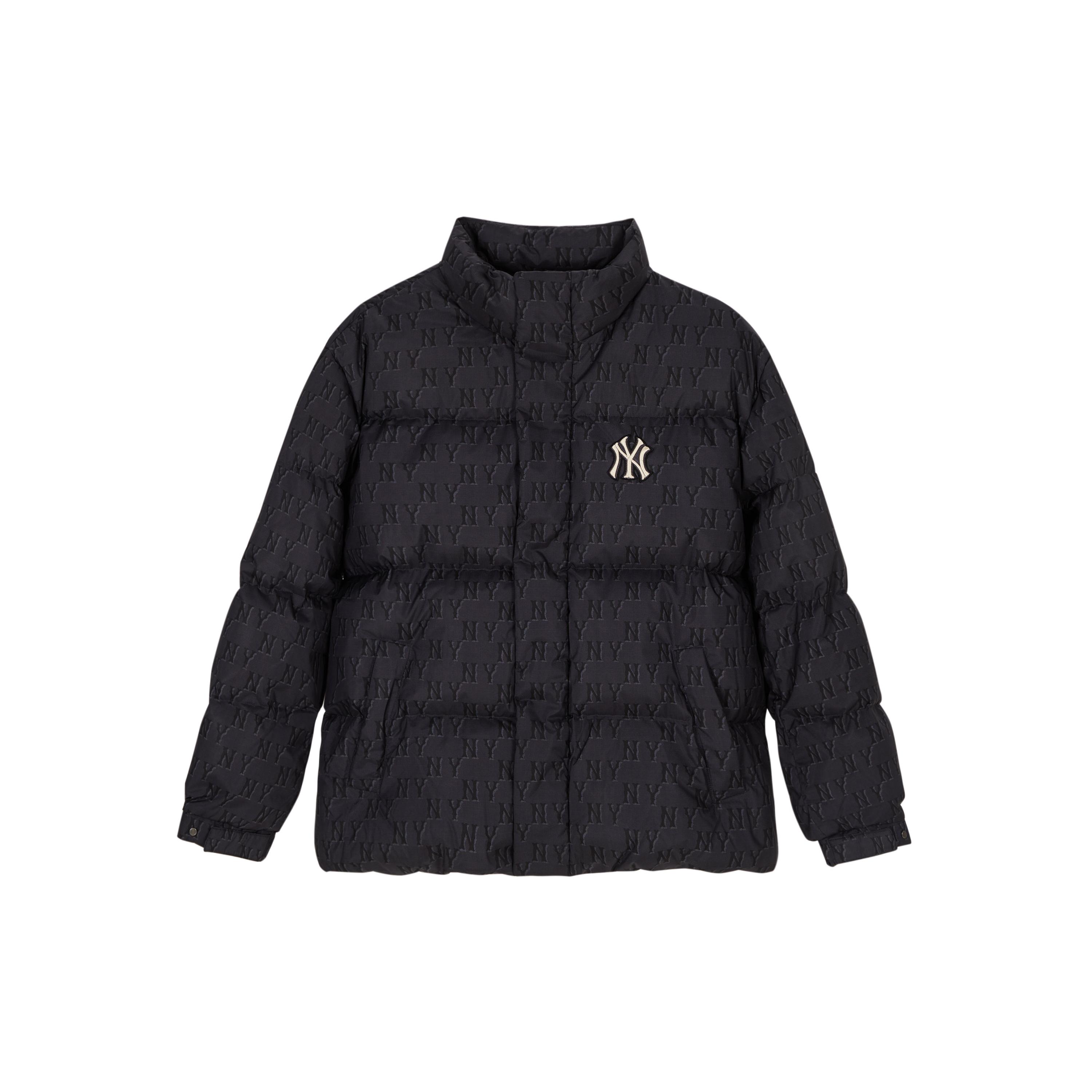 

New MLB MONOGRAM Reading Collection Down Jackets Unisex Black 3ADJM0736-50BKS XS