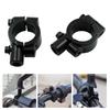 Motorcycle Handlebar Clamp Mirror Mount Base Bracket Holder Stand Multifunctional, Aluminum for Customized Viewing Angle