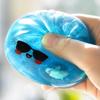 8 5cm Squishy Bun Stress Relief Toy Soft Squeeze Sensory Fidget Toy with Container for Kids and Adults