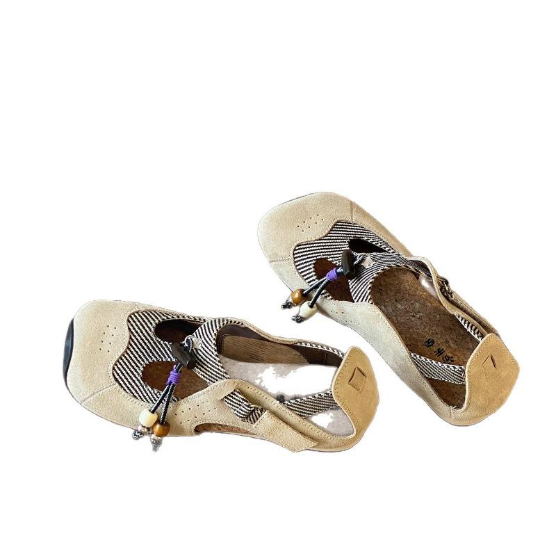 Summer and Autumn New Niche Mary Jane Sandals Women Breathable Ballet Women