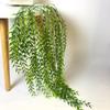 Simulated Willow Branches Plastic Plants Green Rattan Strips Wall Mounted Ceiling Decoration Indoor Outdoor Home Party  Festival