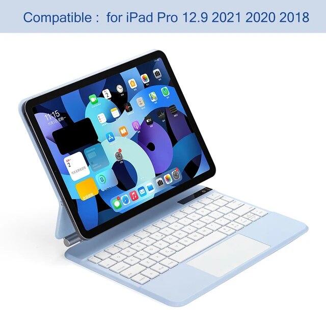 For Magic Backlit Keyboard Mouse Wireless 2022 for IPad Air 4 Air 5 Case for IPad Pro 11 2021 2020 Pro 12.9 Cover
