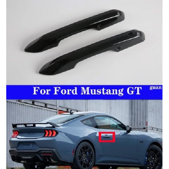 Car handle decorative cover Black For Ford Mustang GT 2024-2025
