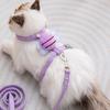 Little Bee Cat Dog Traction Rope Adjustable Double Layer Pet Safety Rope Pet Outdoor Walking Towing Rope Pet Products